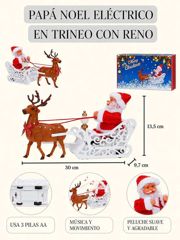 ADORNO DE NAVIDAD C/U 6