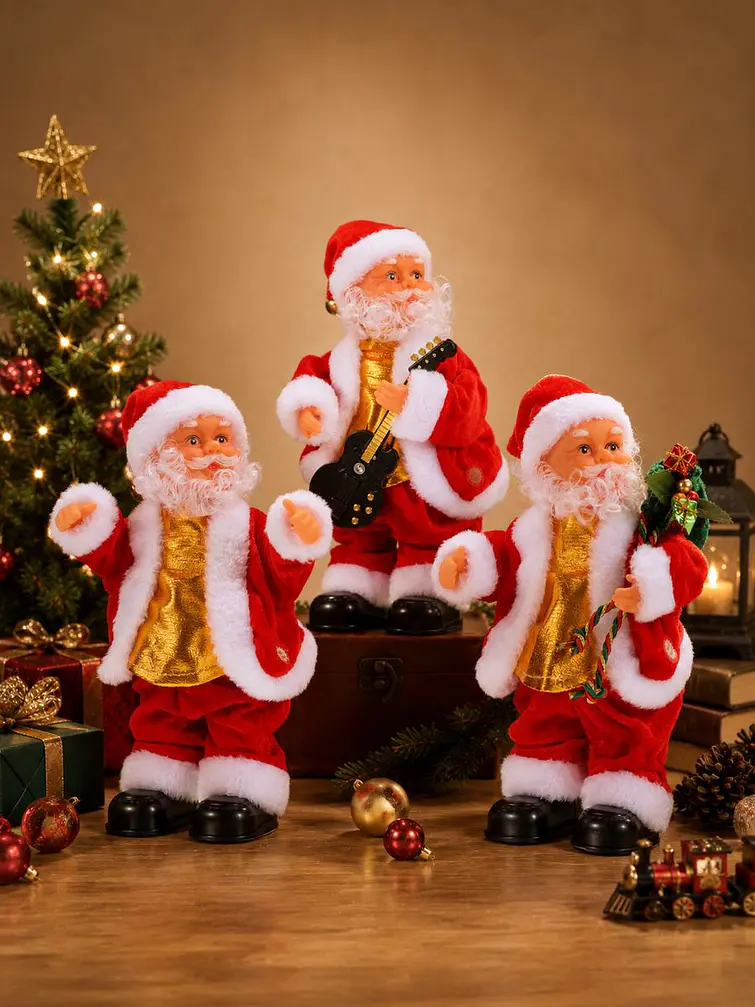 ADORNO NAVIDAD PAPA NOEL C/U 5