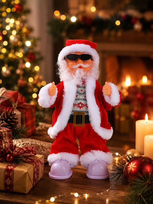ADORNO NAVIDAD PAPA NOEL C/U 3