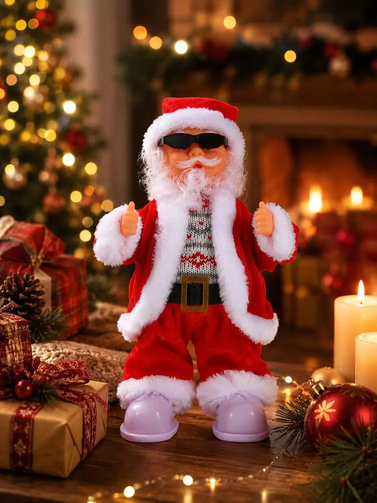 ADORNO NAVIDAD PAPA NOEL C/U 3