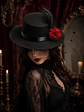 SOMBRERO PARA DISFRAZ C/U - Miniatura 2
