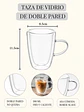 TAZA DOBLE VIDRIO 300 ML C/U - Miniatura 5