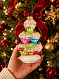 ADORNO NAVIDEÑO DE VIDRIO C/U - Miniatura 2