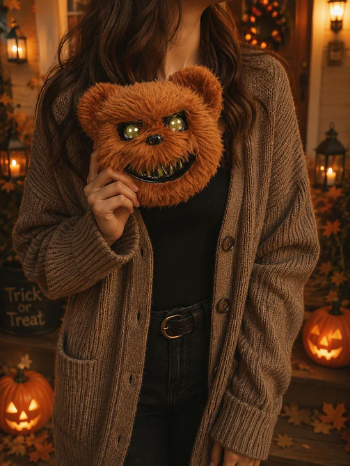 MASCARA OSO HALLOWEEN C/U                          2