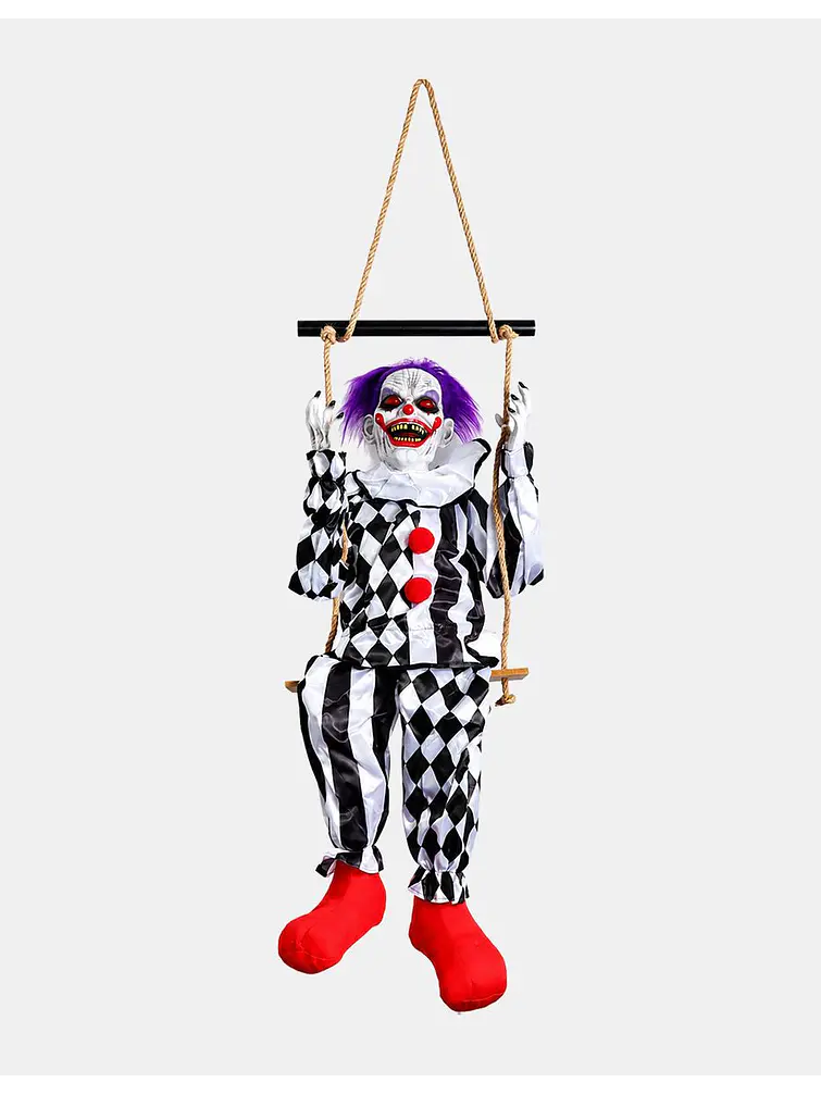 ADORNO DE HALLOWEEN PAYASO C/U 4