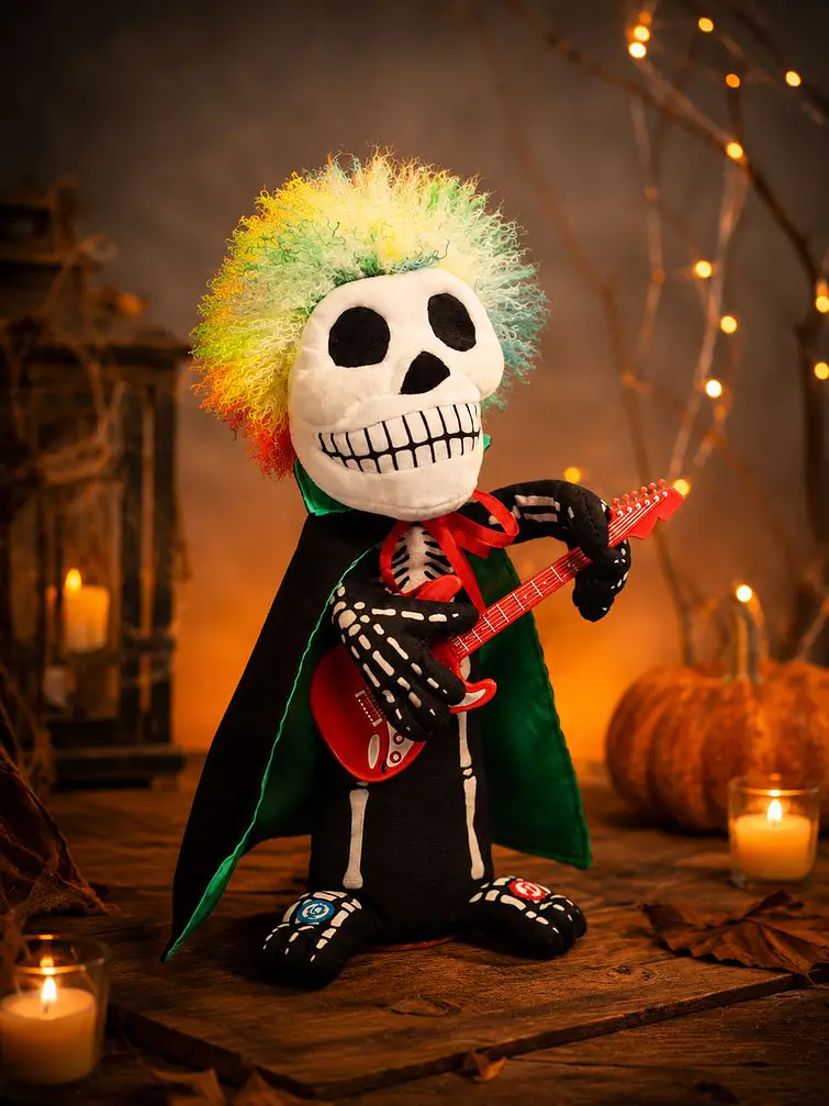 ADORNO DE HALLOWEEN ESQUELETO C/U 5