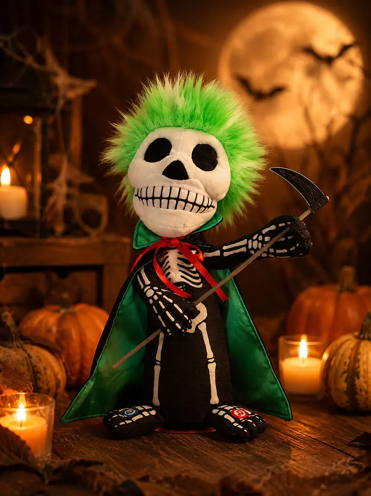 ADORNO DE HALLOWEEN ESQUELETO C/U 6