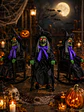 ADORNO DE HALLOWEEN BRUJA C/U - Miniatura 5