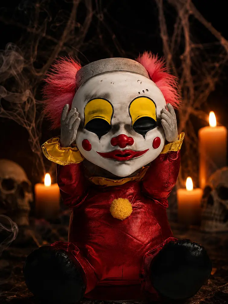 ADORNO DE HALLOWEEN PAYASO C/U 1
