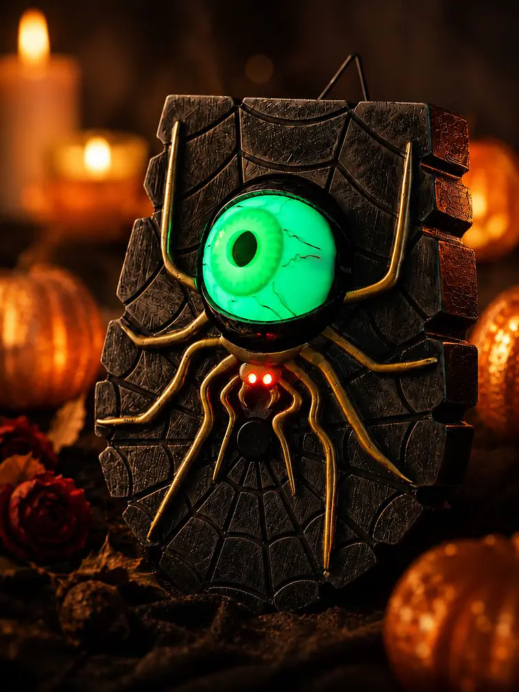 ADORNO DE HALLOWEEN ARAÑA C/U 2