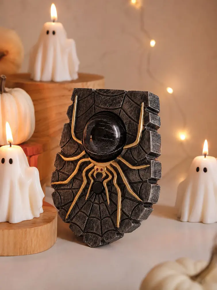 ADORNO DE HALLOWEEN ARAÑA C/U 3
