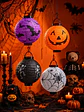 LAMPARA DE PAPEL HALLOWEEN C/U - Miniatura 1