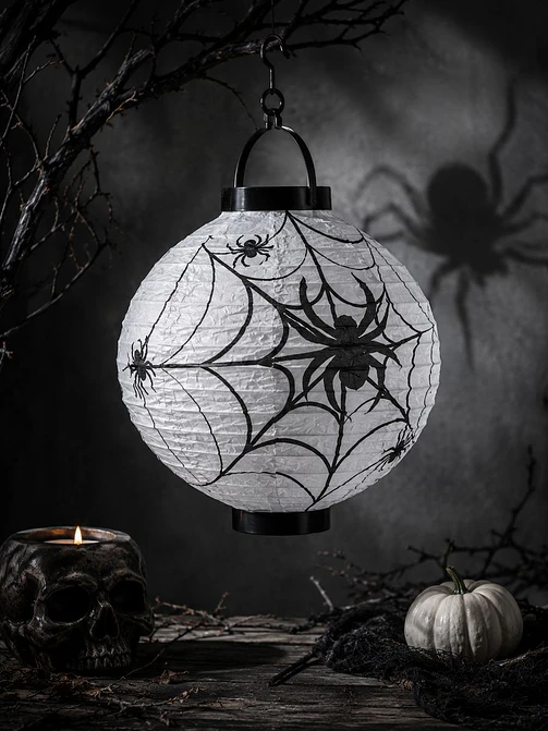 LAMPARA DE PAPEL HALLOWEEN C/U 3