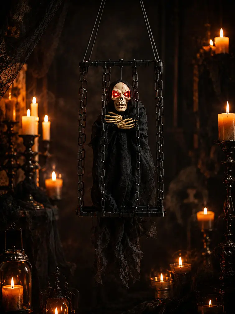 ADORNO DE HALLOWEEN ESQUELETO C/U 1
