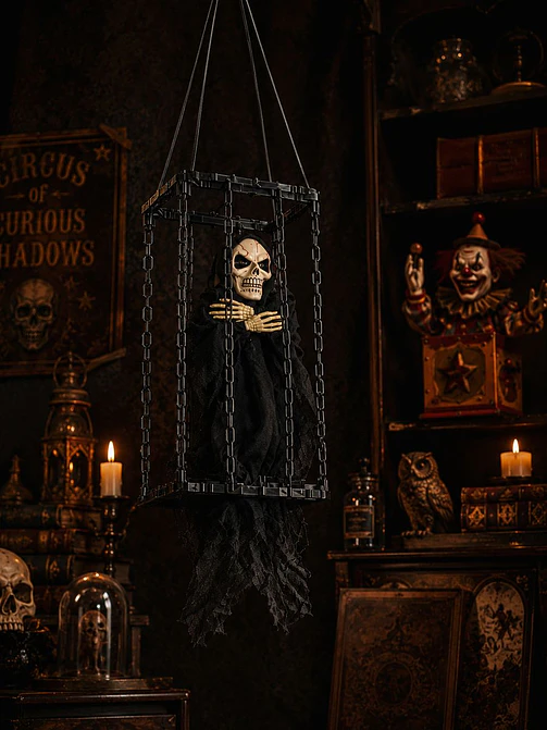 ADORNO DE HALLOWEEN ESQUELETO C/U 3