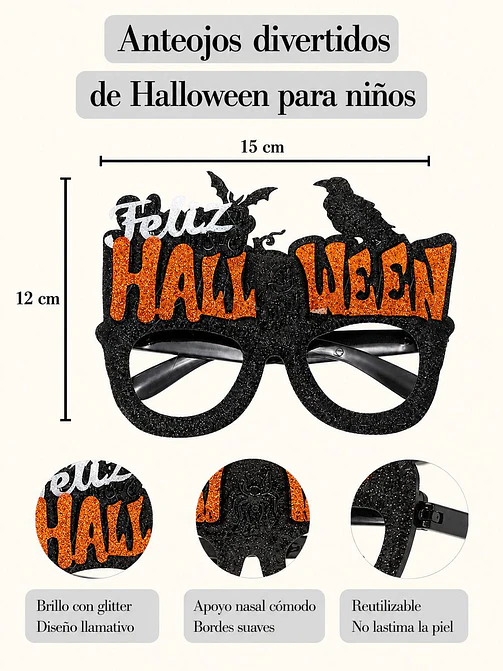 ANTEOJOS HALLOWEEN C/U 6