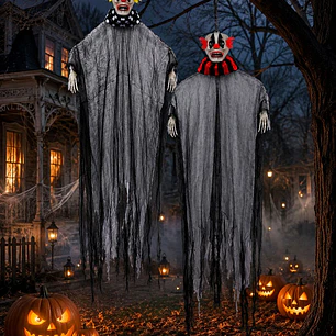 ADORNO DE HALLOWEEN PAYASO C/U