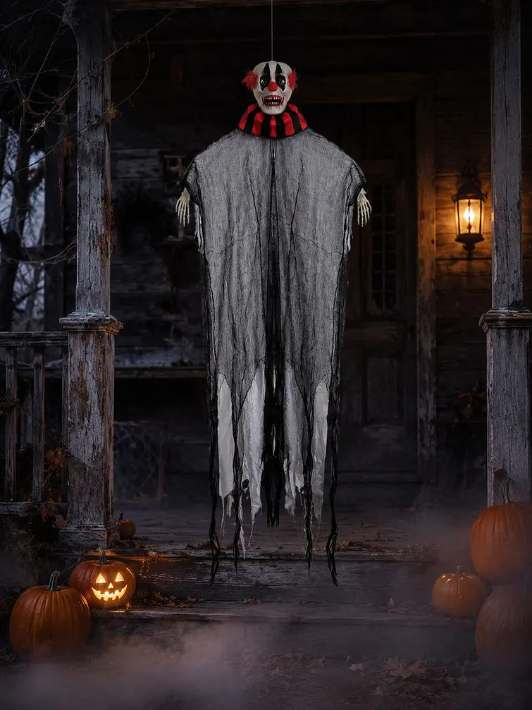 ADORNO DE HALLOWEEN PAYASO C/U 3