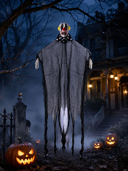 ADORNO DE HALLOWEEN PAYASO C/U 5