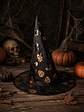 SOMBRERO DE BRUJA C/U - Miniatura 5