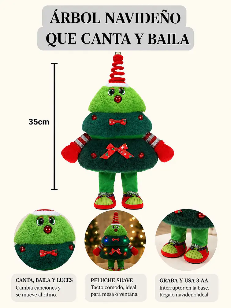 ADORNO DE NAVIDAD C/U 6