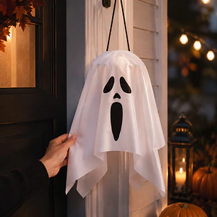 ADORNO DE HALLOWEEN FANTASMA C/U