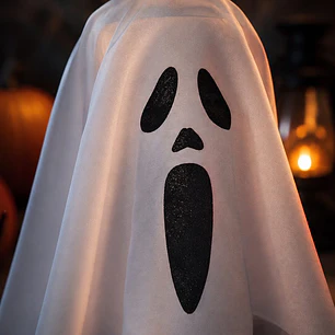 ADORNO DE HALLOWEEN FANTASMA C/U