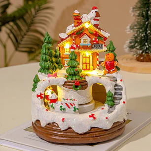 ADORNO DE NAVIDAD CASA C/U