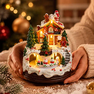 ADORNO DE NAVIDAD CASA C/U