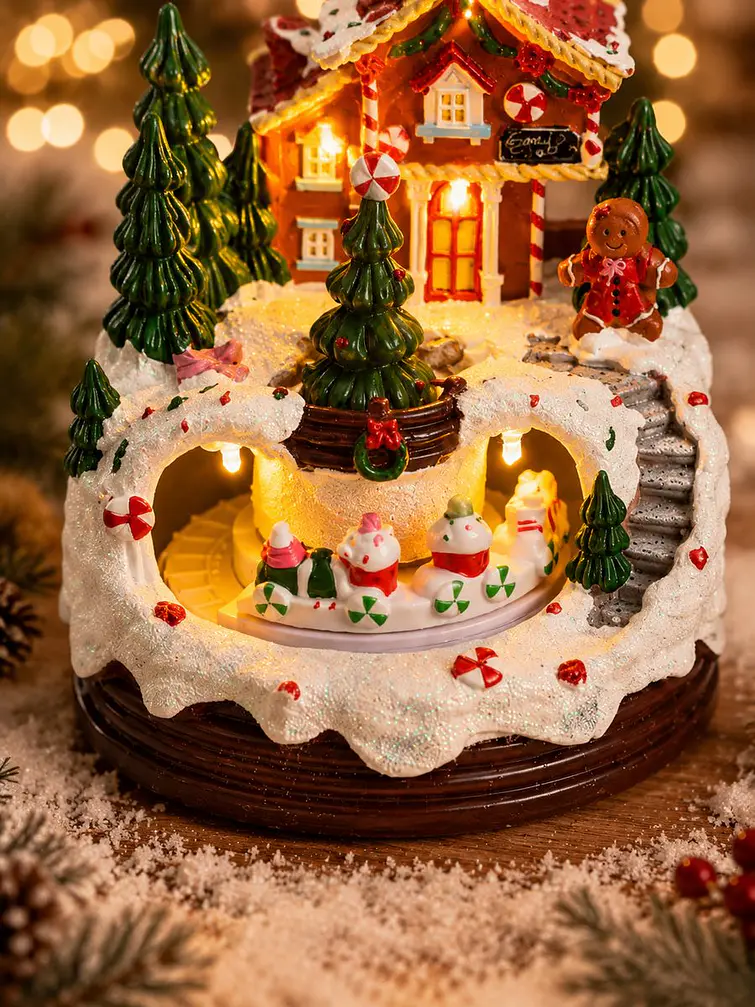 ADORNO DE NAVIDAD CASA C/U 3