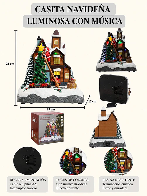 ADORNO DE NAVIDAD C/U 7