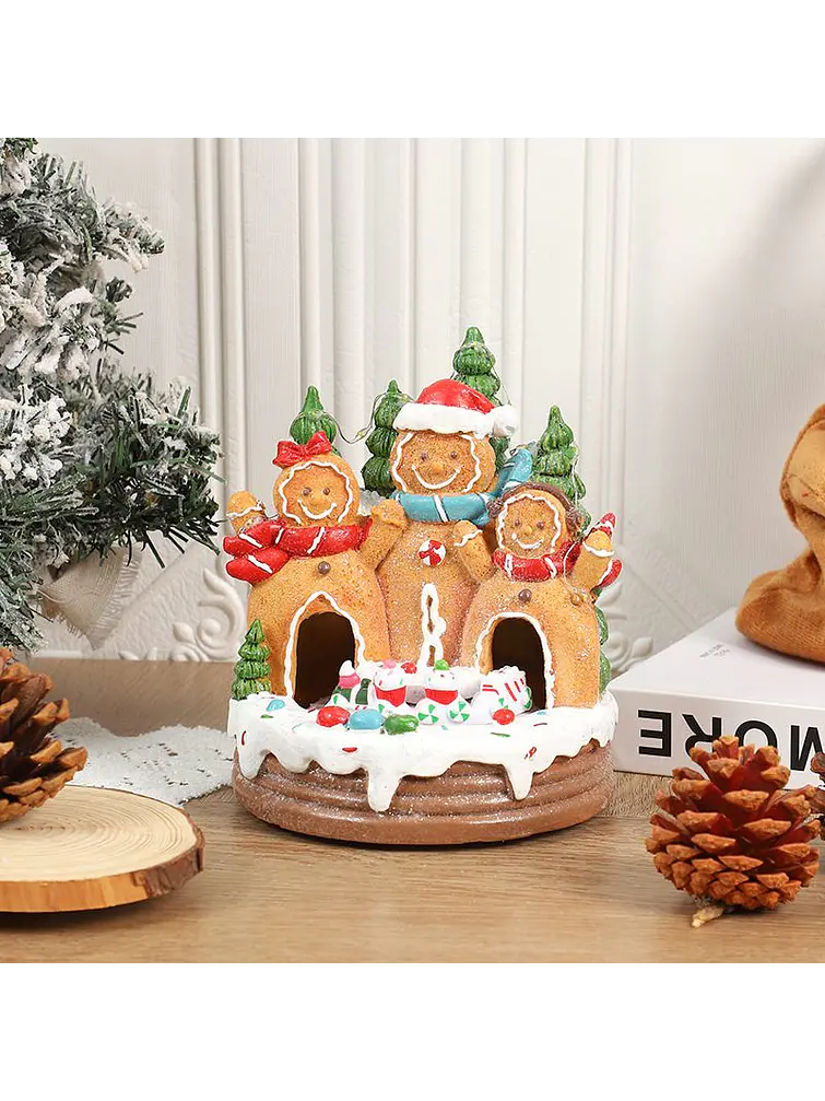 ADORNO DE NAVIDAD JENGIBRE C/U 2