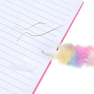 BOLIGRAFO PELUCHE MULTICOLOR C/U