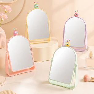 ESPEJO PLASTICO DE MESA C/U