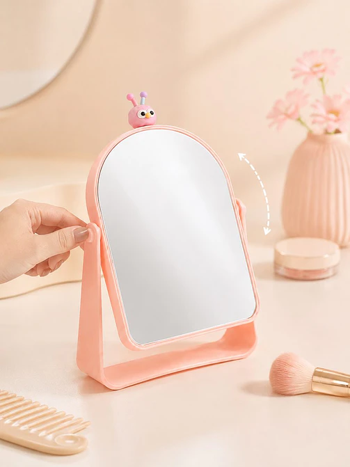 ESPEJO PLASTICO DE MESA C/U 4