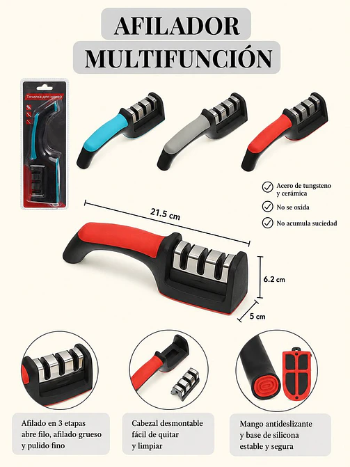 AFILADOR DE CUCHILLO C/U 8