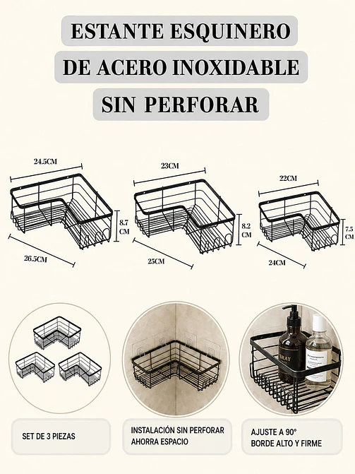 SET DE 2 ESTANTES  6