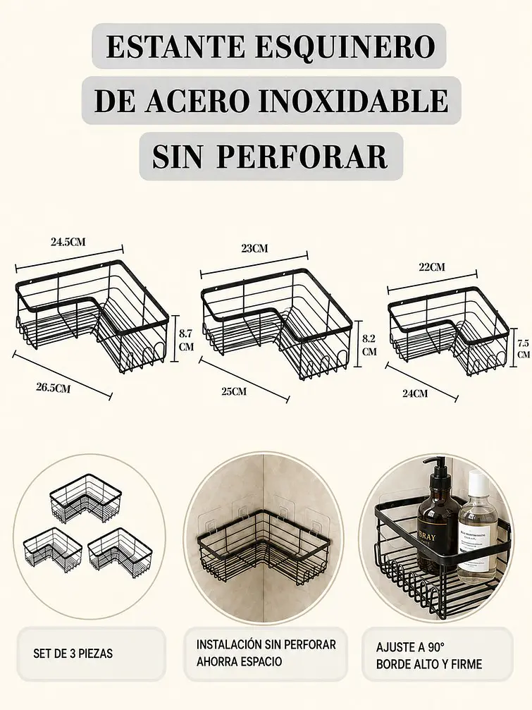 SET DE 2 ESTANTES  6