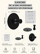 GANCHO ADHESIVO DE PARED PCS*4 - Miniatura 6