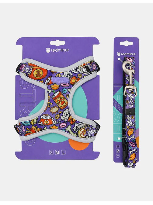 SET ARNES + CORREA PARA MASCOTA C/U 8