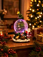 BOLA DE CRISTAL NAVIDEÑA C/U - Miniatura 1
