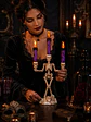 CANDELABRO ESQUELETO LED C/U - Miniatura 4