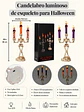 CANDELABRO ESQUELETO LED C/U - Miniatura 6