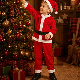 DISFRAZ NAVIDEÑO INFANTIL C/U