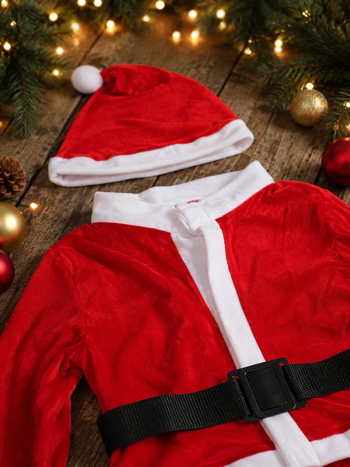 DISFRAZ NAVIDEÑO INFANTIL C/U 4