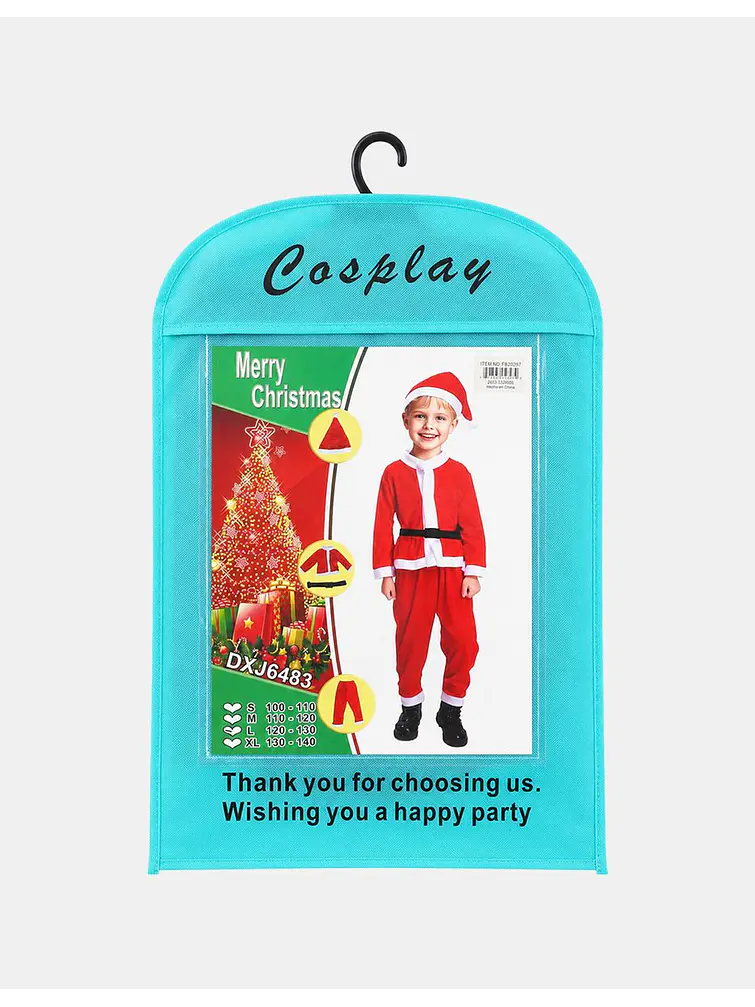 DISFRAZ NAVIDEÑO INFANTIL C/U 5