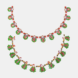 GUIRNALDA NAVIDAD C/U