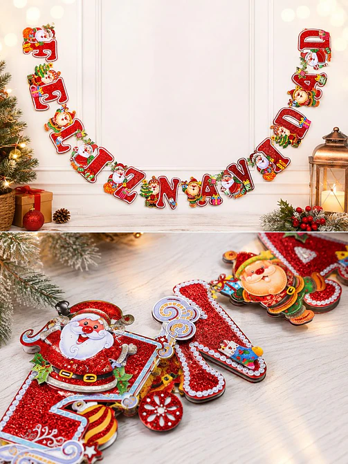 GUIRNALDA NAVIDAD C/U 2
