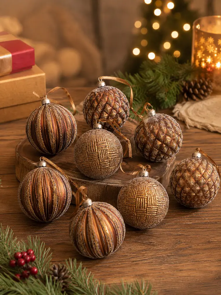 BOLA DE NAVIDAD PCS*12 3