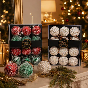 BOLA DE NAVIDAD PCS*12